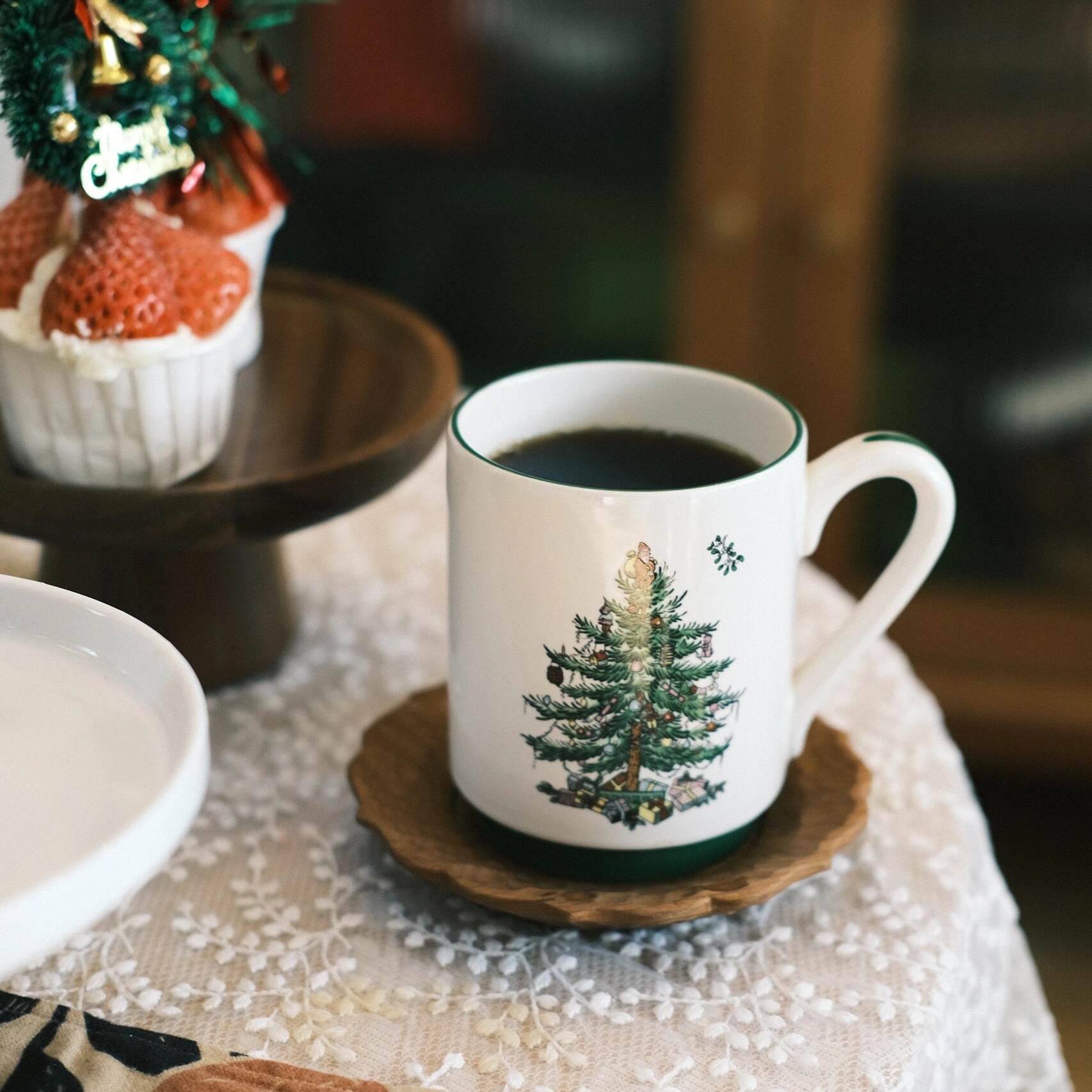 Coffee Tea For Garden - Botanical Garden Ceramic Butterfly Tea Cup