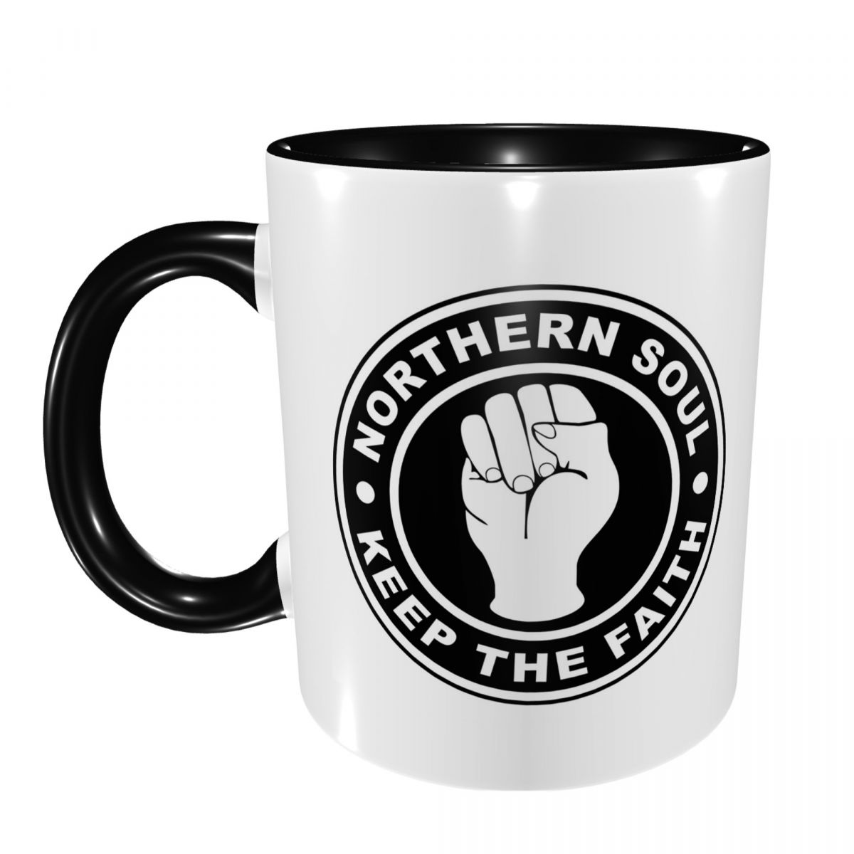 Coffee Tea Friends - Northern Soul Keep The Fait Mug