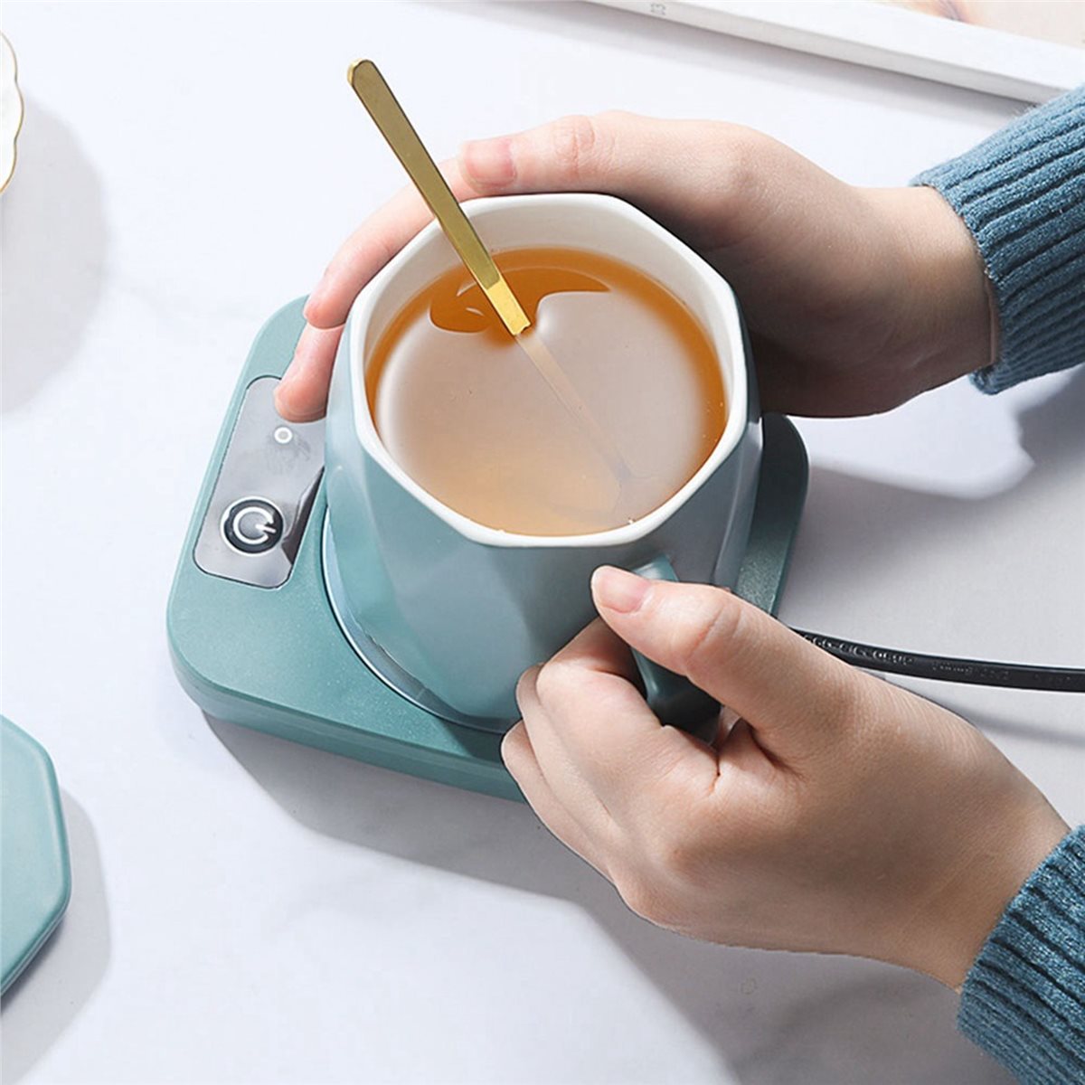 Coffee Tea Mugs - [Promotions]Mug Heater Coffee Mug Cup Warmer