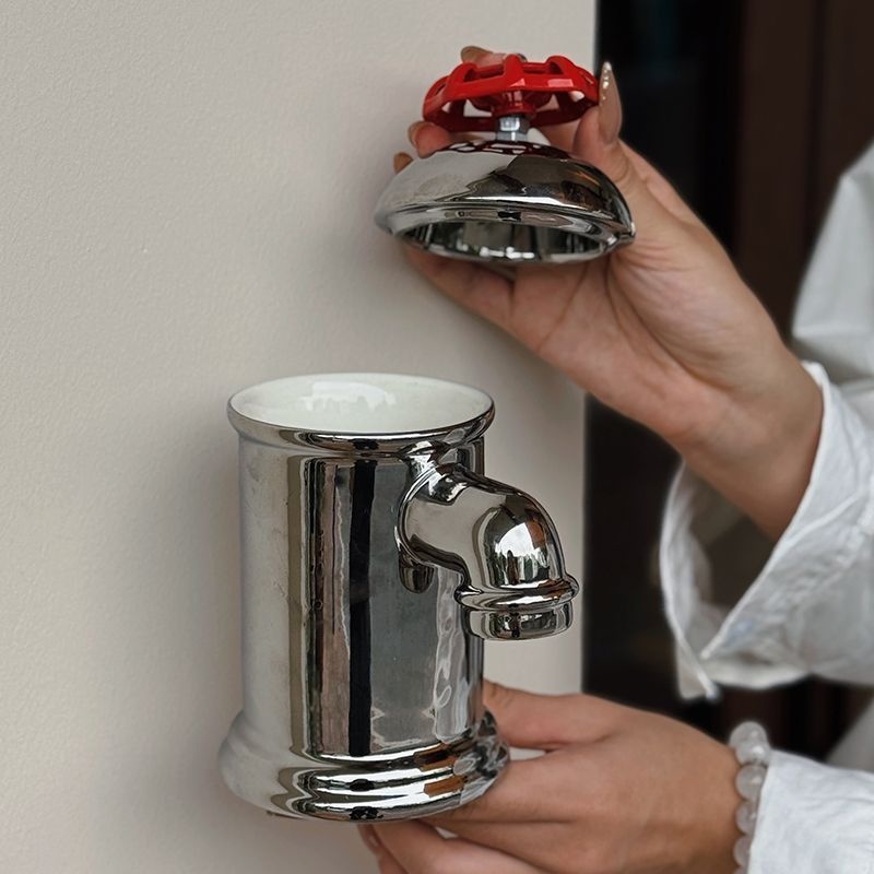 Coffee Tea Friends - Vintage Coffee Mug Novelty Faucet Cup