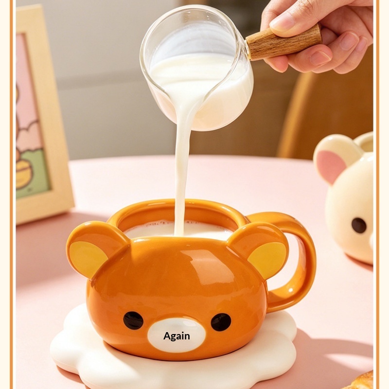 New Rilakkuma Ceramic Mug Cart - огляд і ціна Coffee Tea Mugs