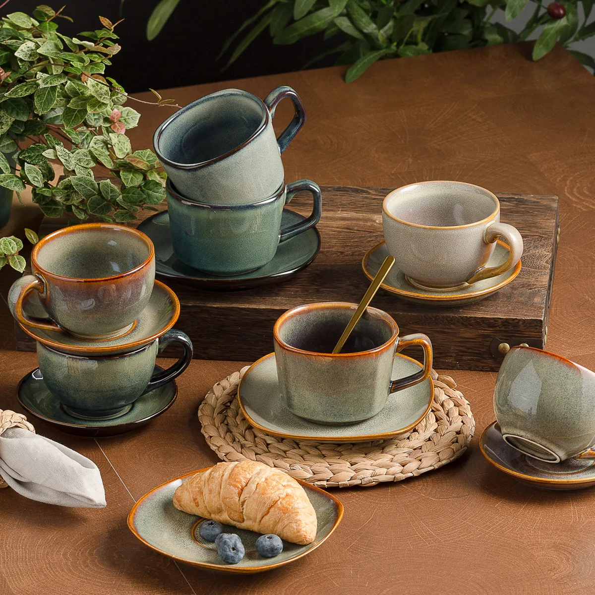 1PC 300ml Retro Ceramic Coffee - огляд і ціна Coffee Tea For Garden