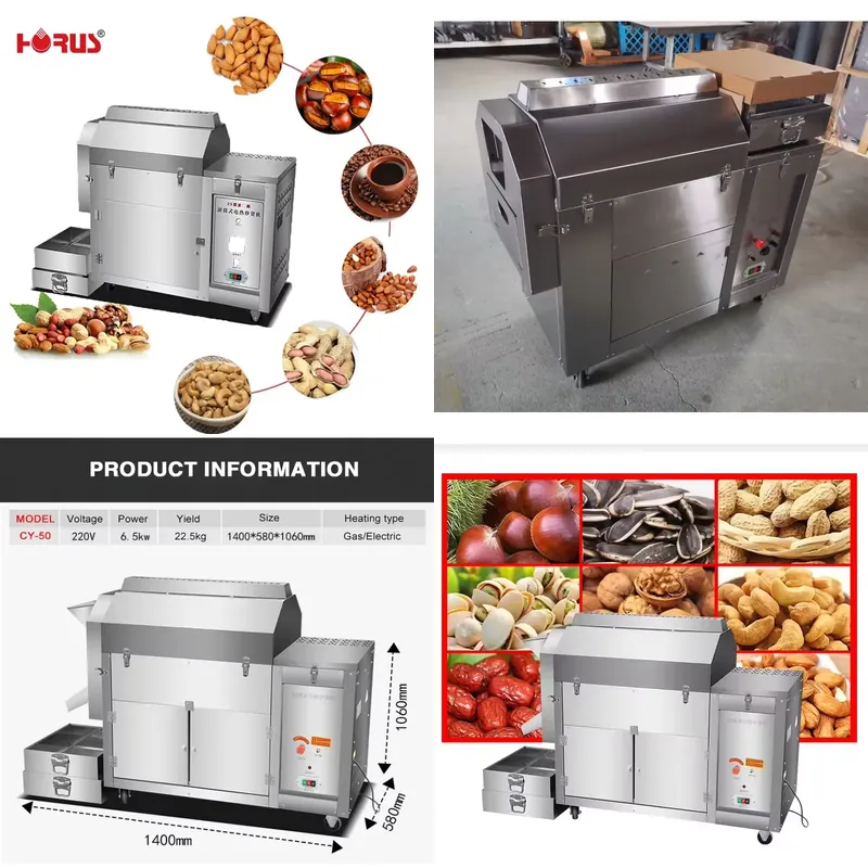 2026 Horus 25kg/h Automatic El - огляд і ціна Coffee Bean
