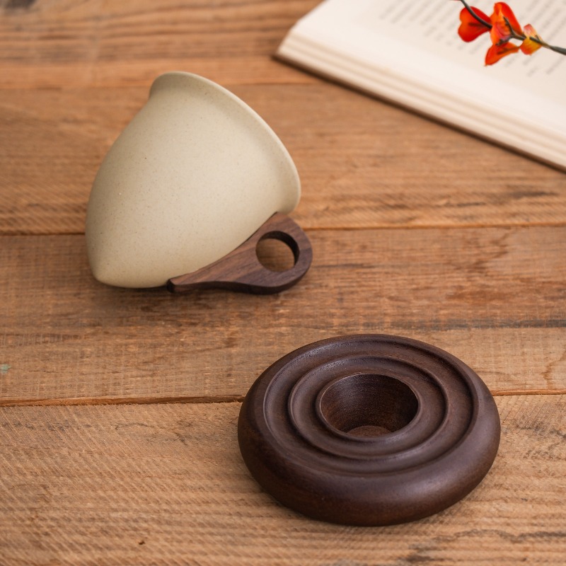 Creative Brown Ceramic and Woo - огляд і ціна Coffee Tea For Garden
