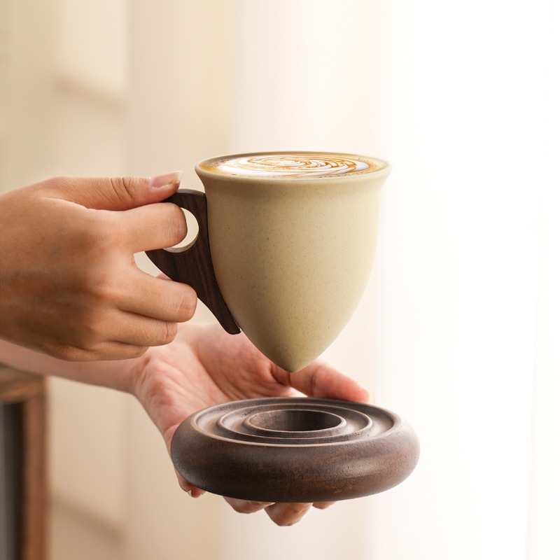 Creative Brown Ceramic and Woo - огляд і ціна Coffee Tea For Garden