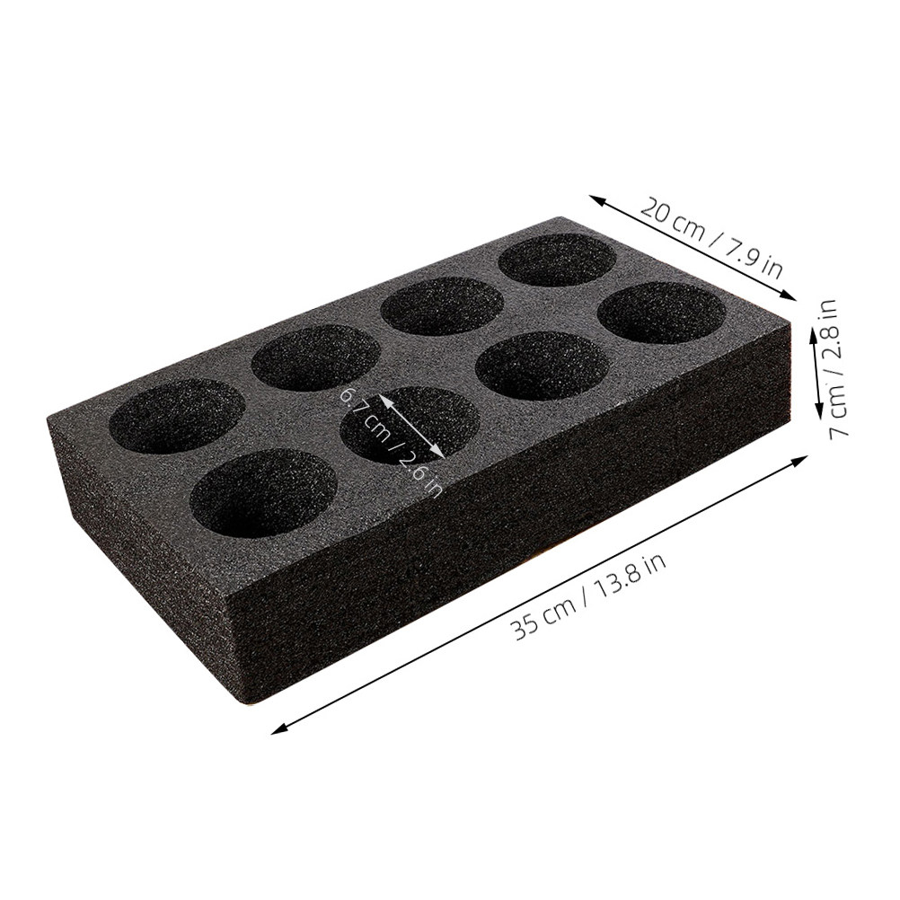 4Pcs 8-Hole Beverage Cup Tray  - огляд і ціна Coffee Tea Mugs