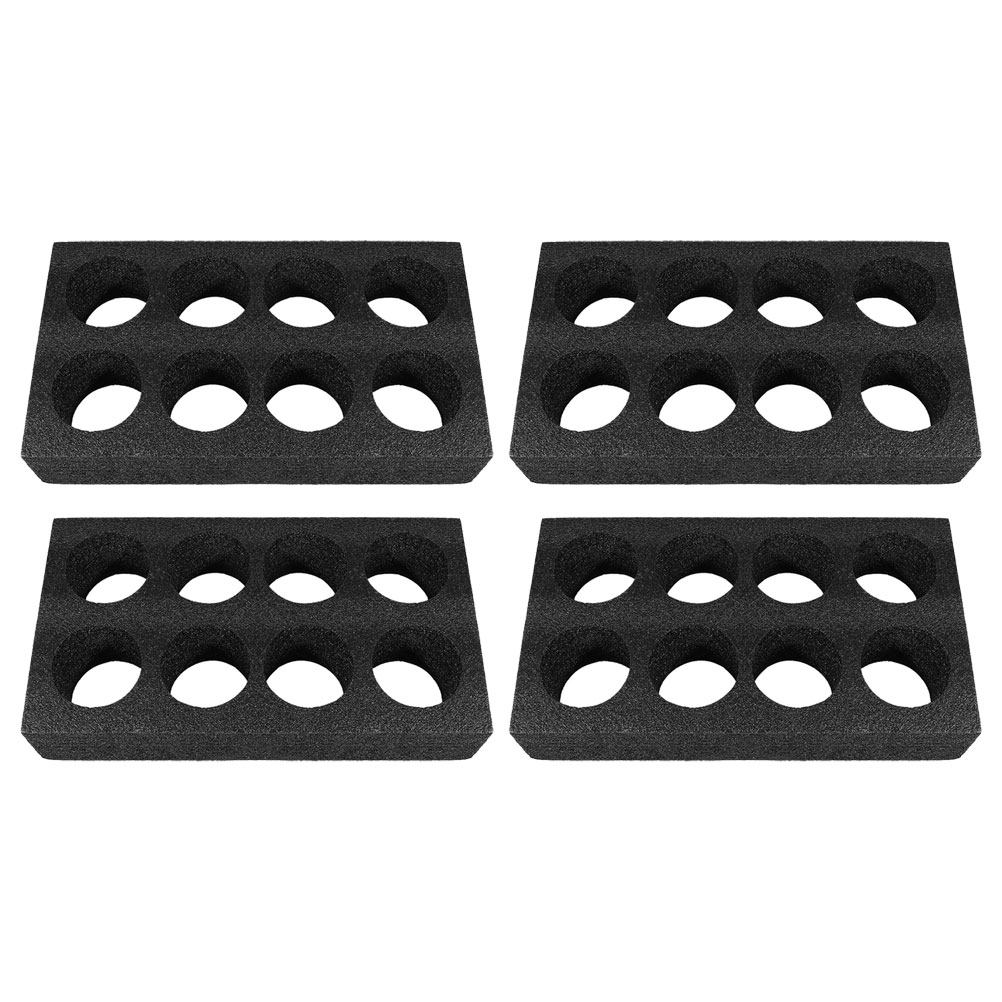 4Pcs 8-Hole Beverage Cup Tray  - огляд і ціна Coffee Tea Mugs