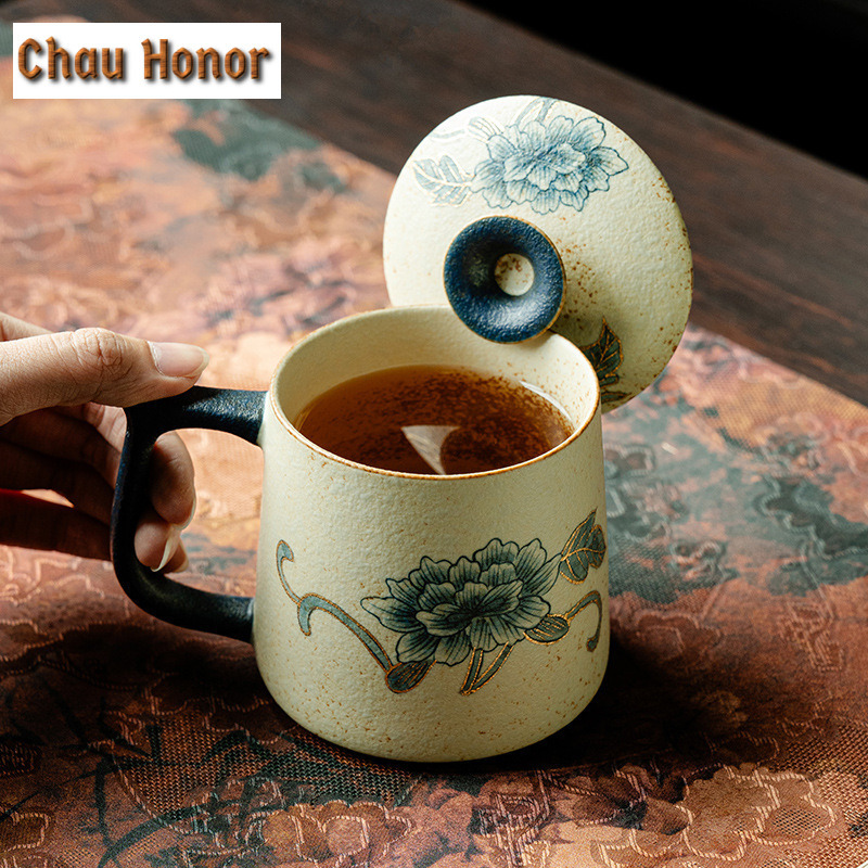 330ml Blue And White Flint Red - огляд і ціна Coffee Tea Drawing