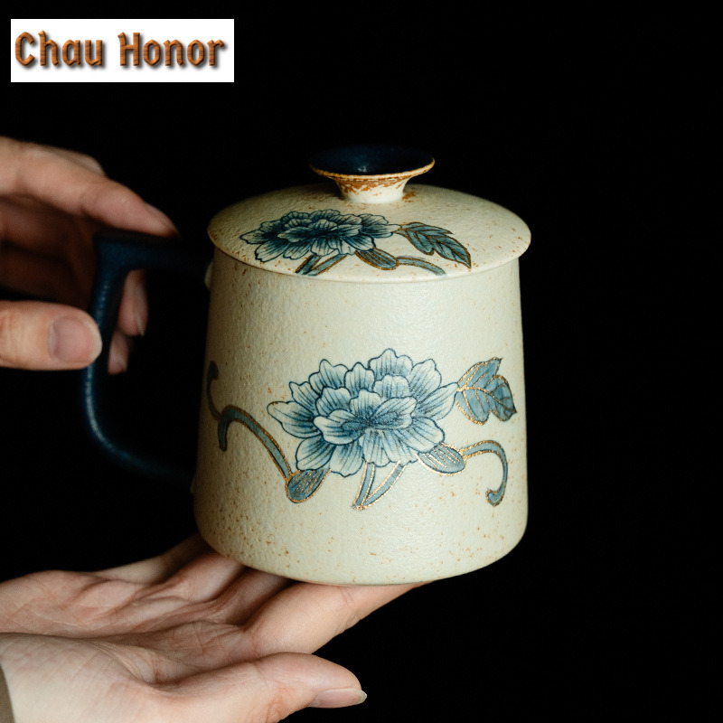 330ml Blue And White Flint Red - огляд і ціна Coffee Tea Drawing