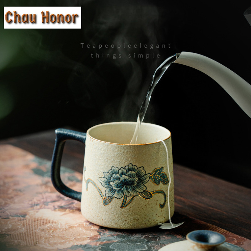 330ml Blue And White Flint Red - огляд і ціна Coffee Tea Drawing