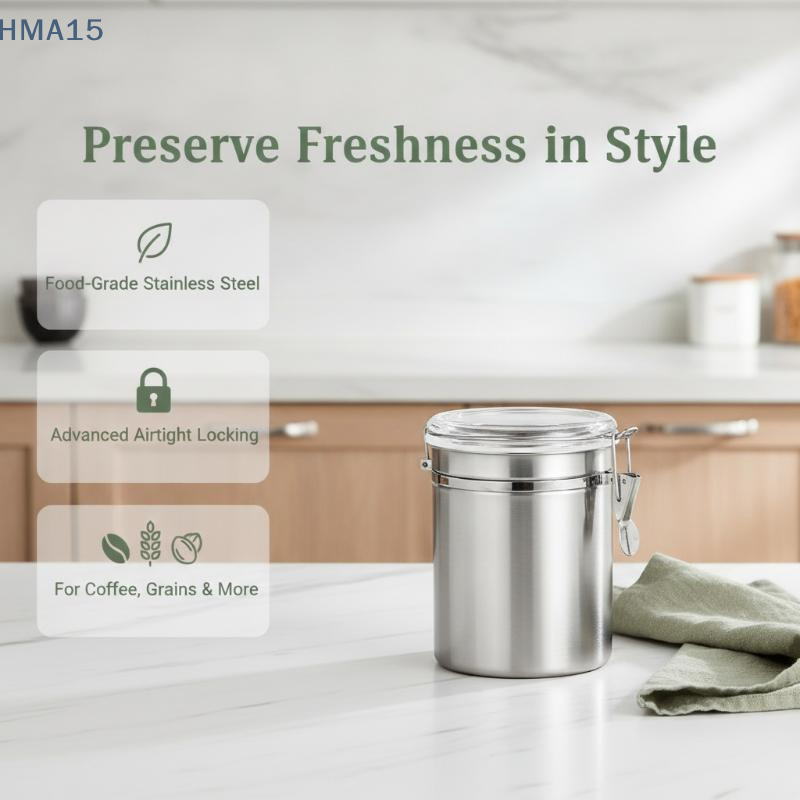 【YA】Stainless Steel Airtight F - огляд і ціна Coffee Ya Tea Ya