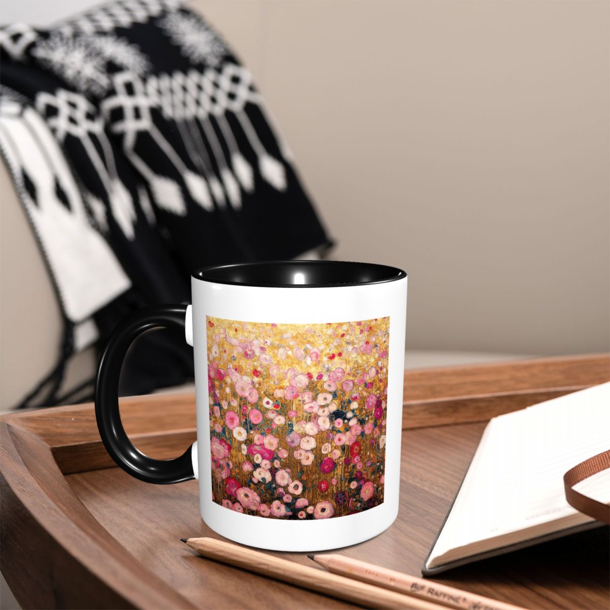 Gustav Klimt Pink Flower Garde - огляд і ціна Coffee Tea For Garden