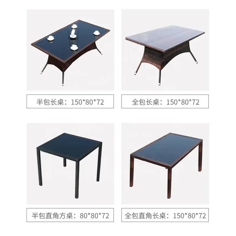 Outdoor Rattan Table and Chair - огляд і ціна Coffee Tea For Garden