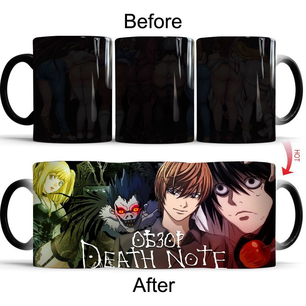 Death Note Color Changing Mug  - огляд і ціна Coffee Tea Friends