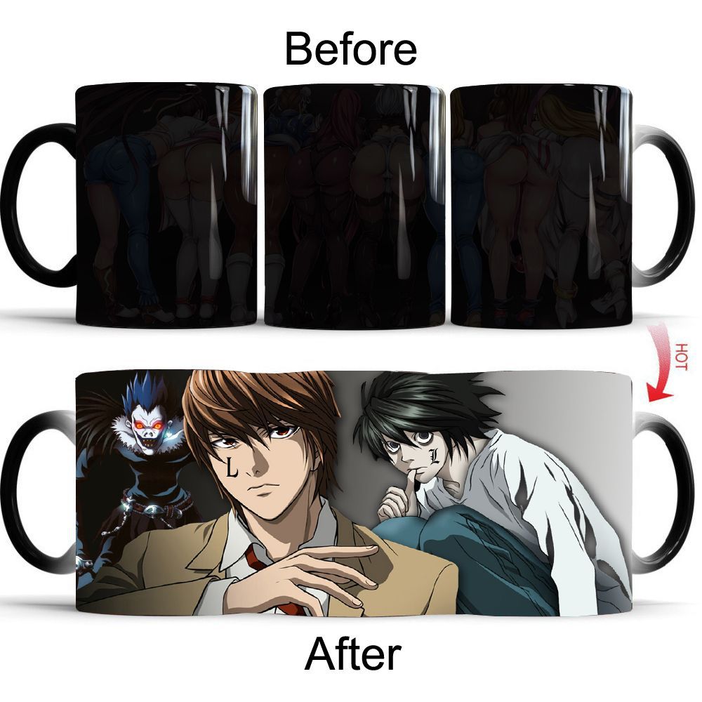 Death Note Color Changing Mug  - огляд і ціна Coffee Tea Friends
