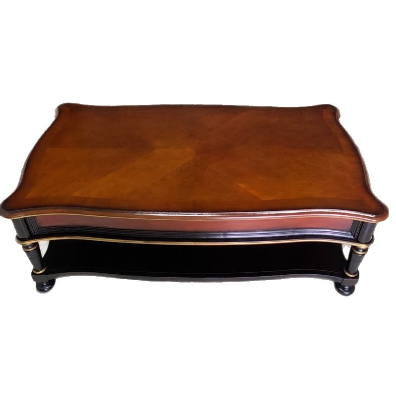 solid wood retro coffee table  - огляд і ціна Coffee Tea Drawing