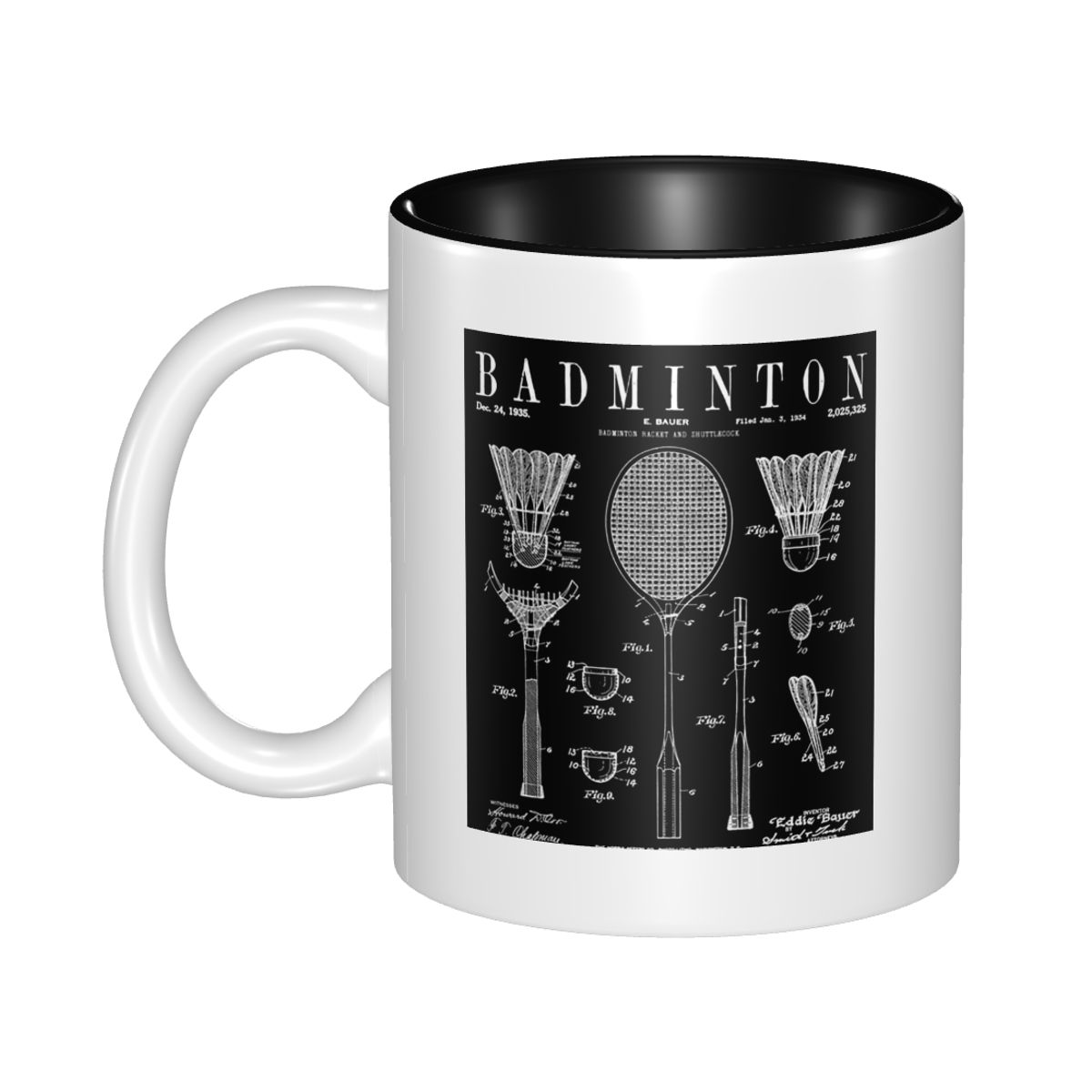 Badminton Old Vintage Patent D - огляд і ціна Coffee Tea Drawing