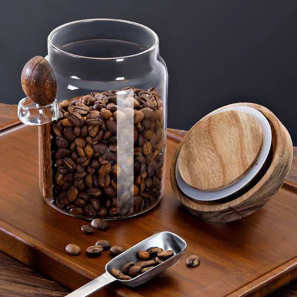 Transparent Glass Food Storage - огляд і ціна Coffee And Tea Glass
