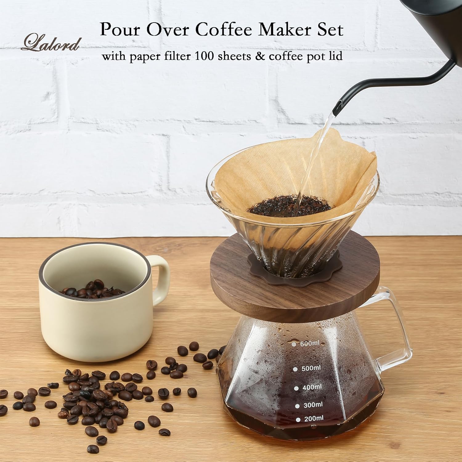 Magpie Glass Coffee Pot For V6 - огляд і ціна Coffee And Tea Glass