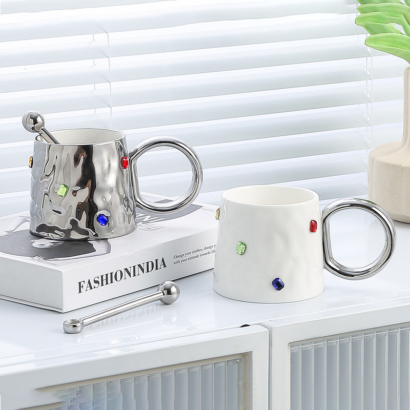 Gemstone Ceramic Mug Coffee Mu - огляд і ціна Coffee Tea Friends
