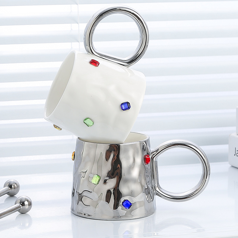 Gemstone Ceramic Mug Coffee Mu - огляд і ціна Coffee Tea Friends