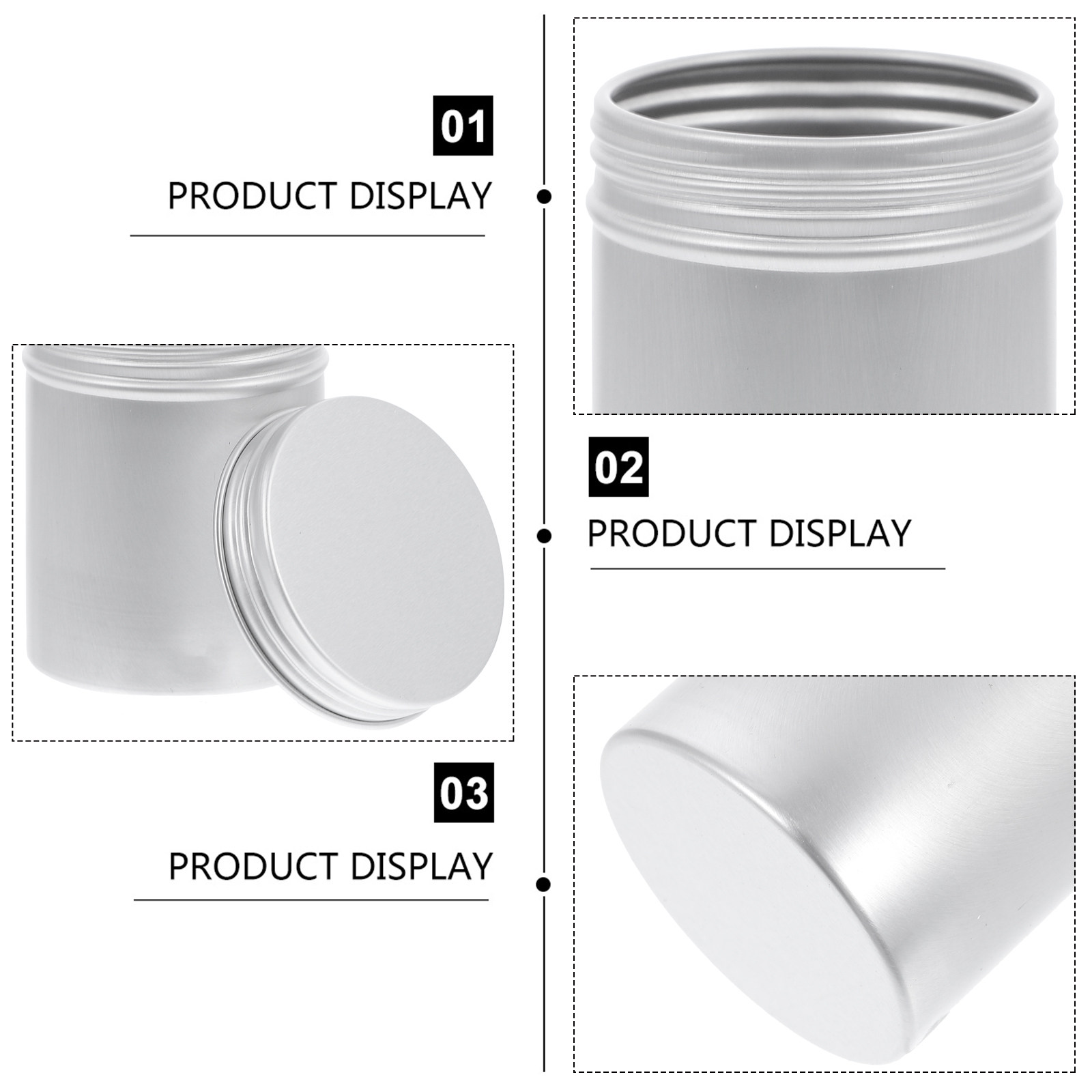 4Pcs Mini Aluminum Storage Can - огляд і ціна Coffee Tea Gift