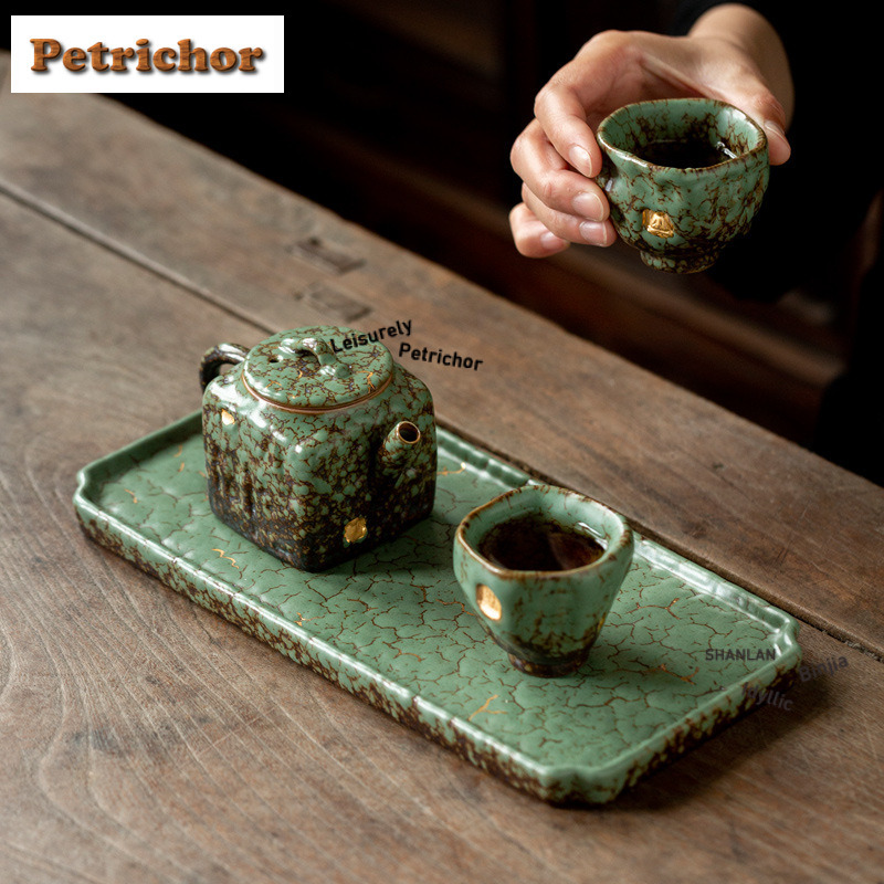 Gold Drawing Kiln Fambe Tea Tr - огляд і ціна Coffee Tea Drawing