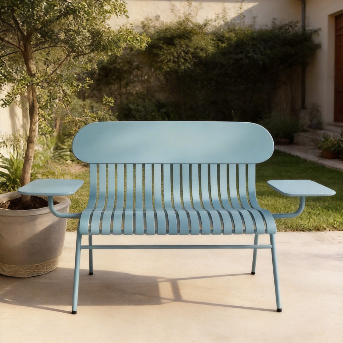 HYS Outdoor Double Chair Milk  - огляд і ціна Coffee Tea For Garden