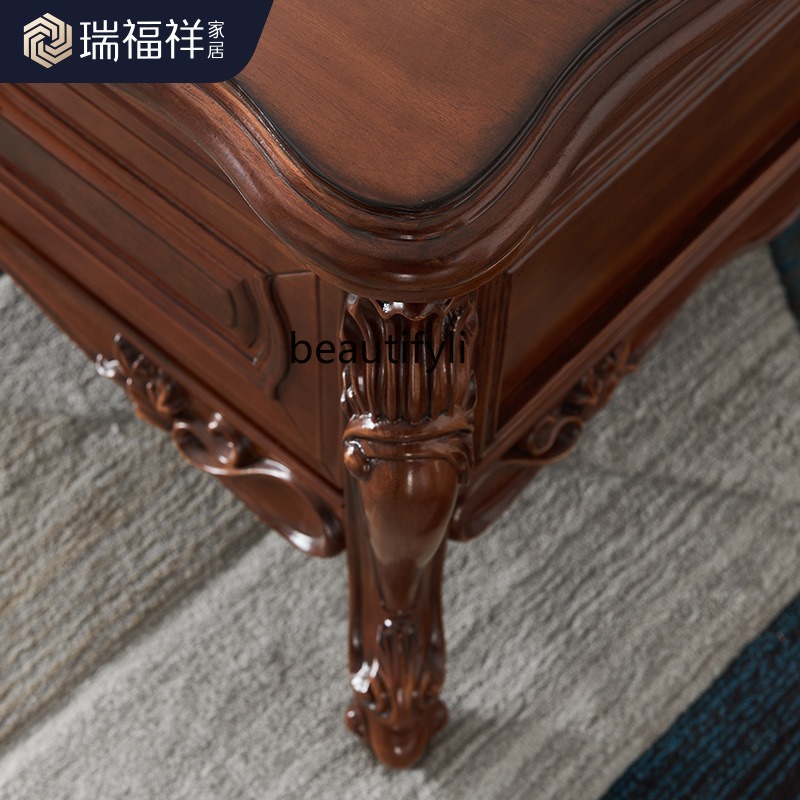All solid wood coffee table Am - огляд і ціна Coffee Tea Drawing