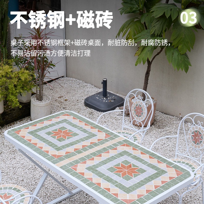 Garden Outdoor Table Chair Set - огляд і ціна Coffee Tea For Garden