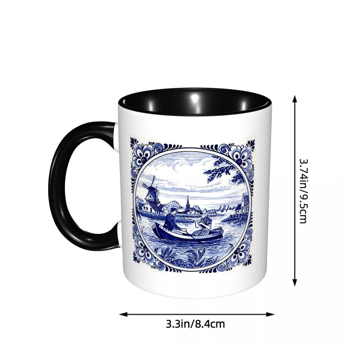 Dutch Blue Delft Windmill Chur - огляд і ціна Coffee Tea Friends