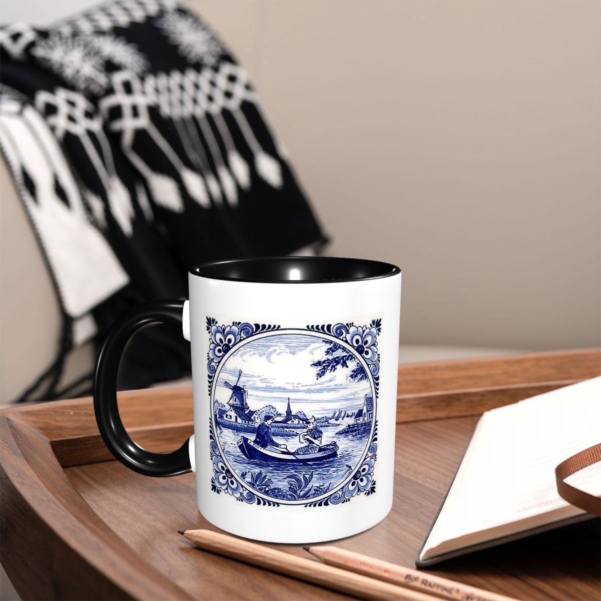 Dutch Blue Delft Windmill Chur - огляд і ціна Coffee Tea Friends