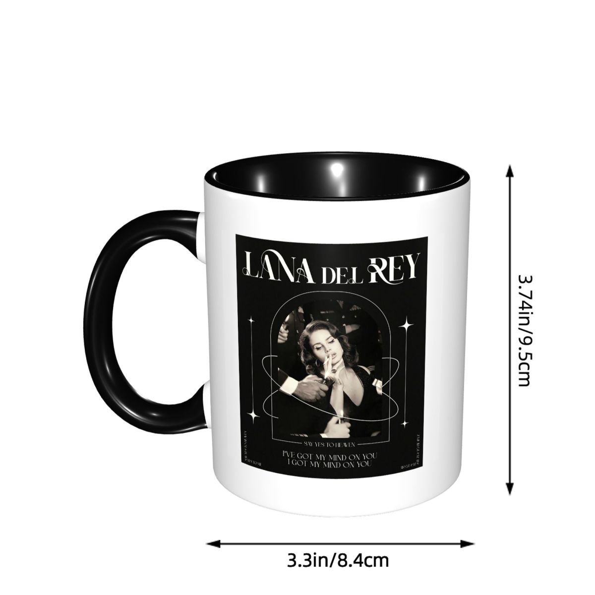 Lana Del Rey Mug Funny Ceramic - огляд і ціна Coffee Tea Friends