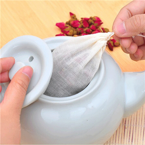 1pc/10Pcs Cotton Tea Bags Musl - огляд і ціна Coffee Tea For Garden
