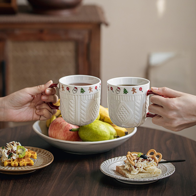 2 Pcs/Set Ceramic Espresso Cup - огляд і ціна Coffee Tea Friends