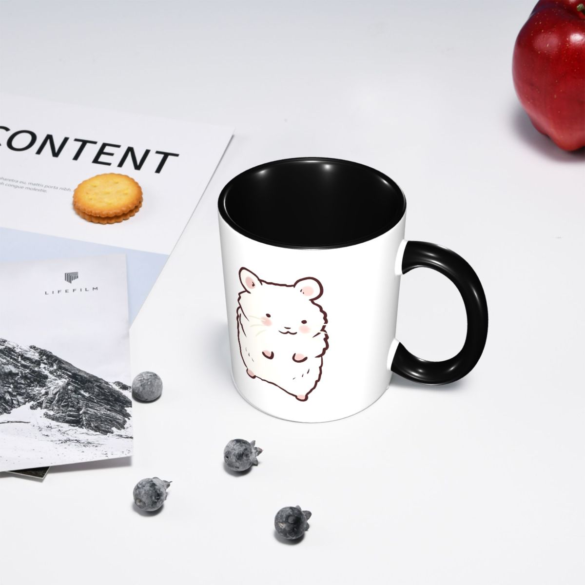 Cute Hamster Drawing Mug Funny - огляд і ціна Coffee Tea Drawing