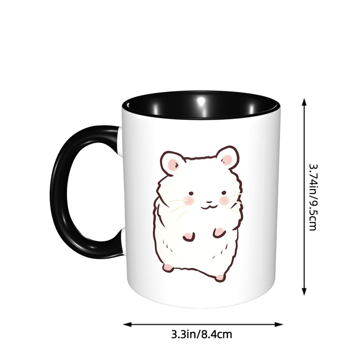 Cute Hamster Drawing Mug Funny - огляд і ціна Coffee Tea Drawing