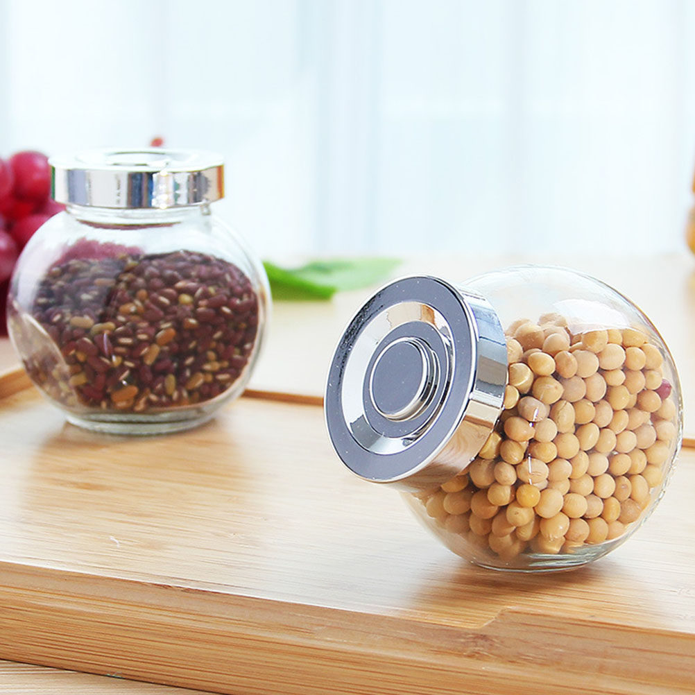 8Pcs Glass Sealed Storage Jars - огляд і ціна Coffee And Tea Glass