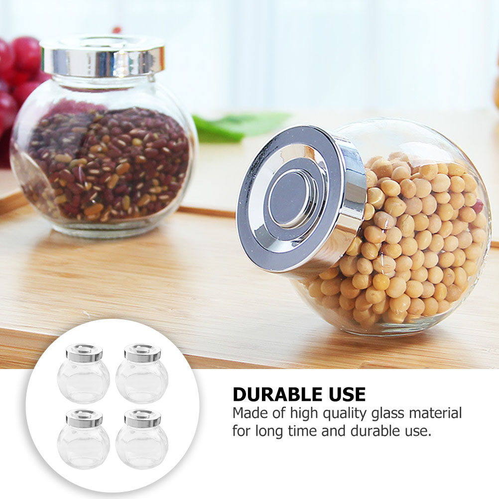 8Pcs Glass Sealed Storage Jars - огляд і ціна Coffee And Tea Glass