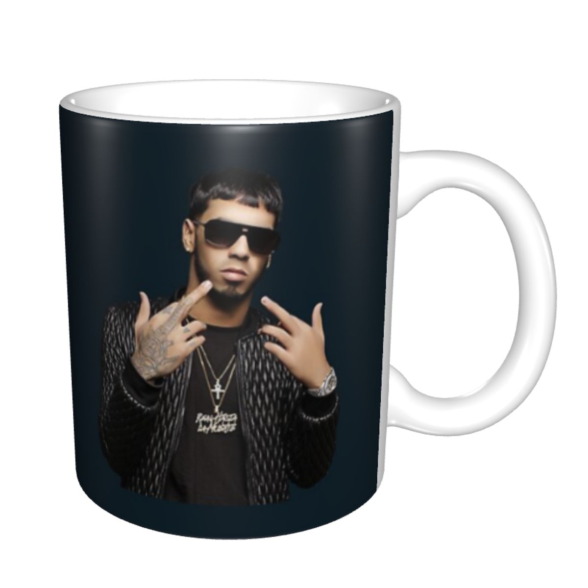 Anuel AA Rapper Ceramics Coffe - огляд і ціна Coffee Tea Gift