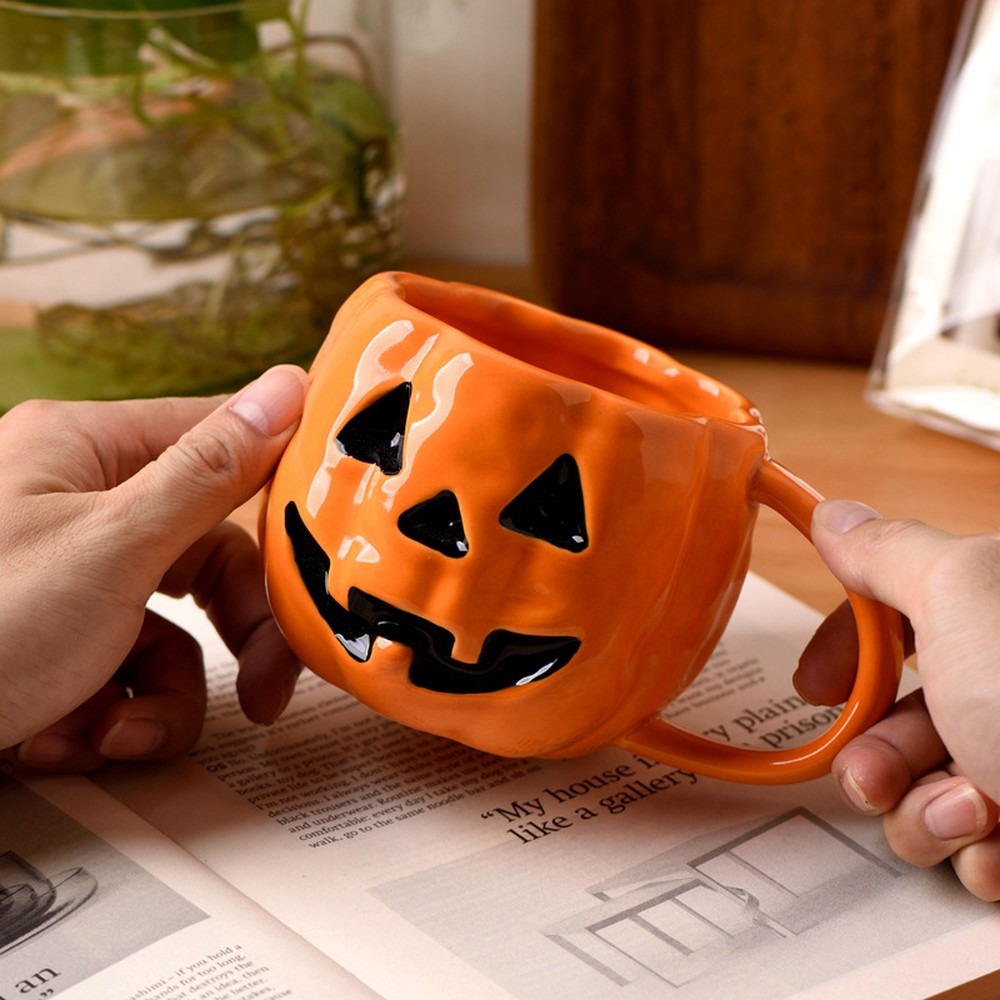 Halloween Pumpkin Ghost Cerami - огляд і ціна Coffee Tea Friends