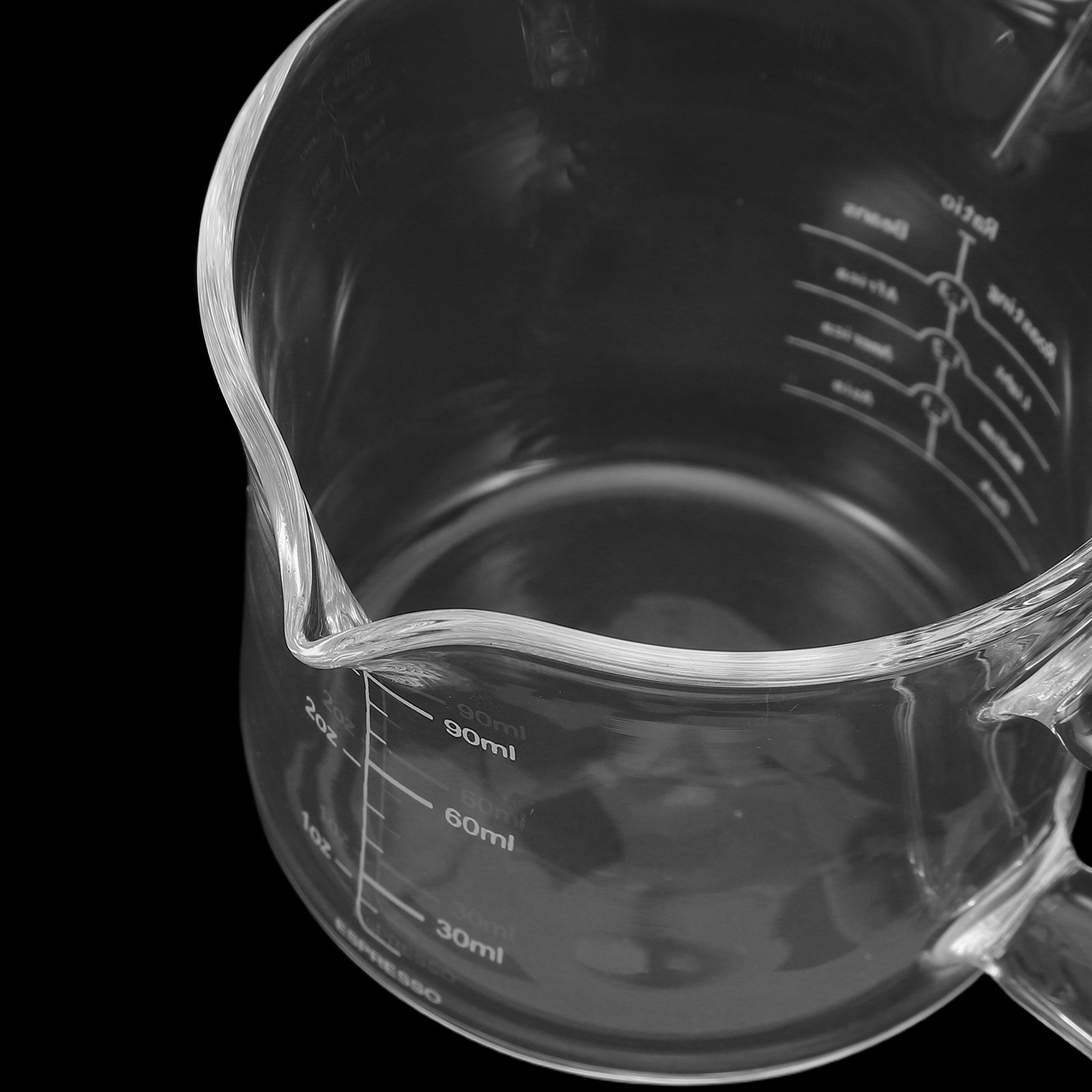 Double Spout Glass Measuring C - огляд і ціна Coffee Tea Espresso