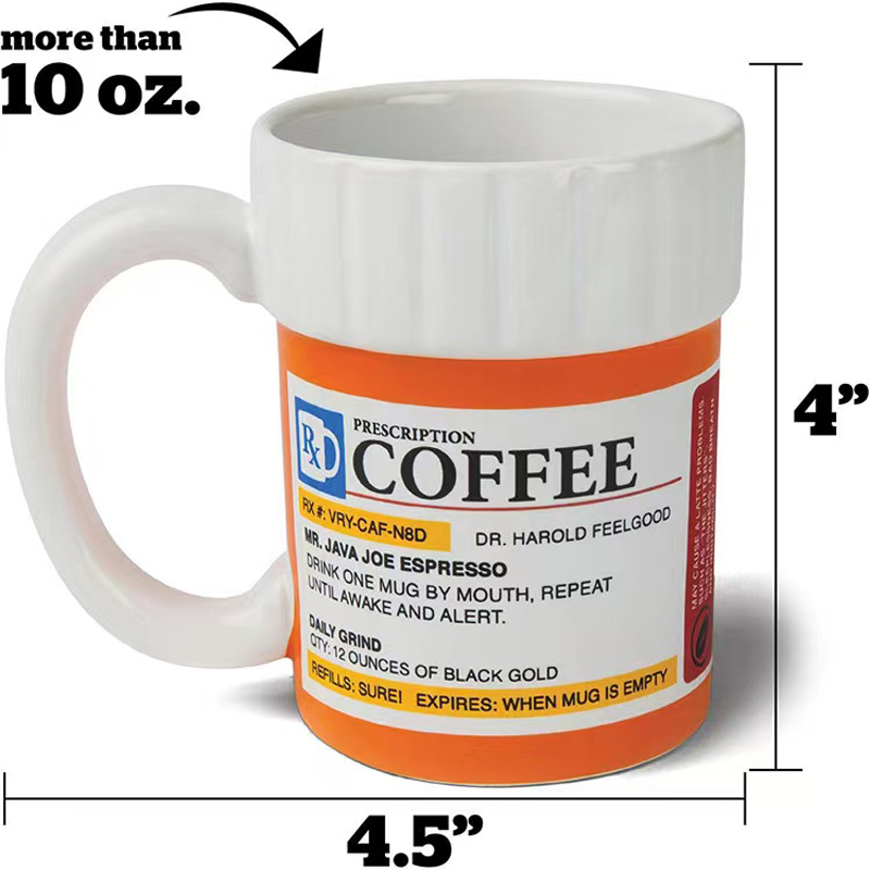 Creative Ceramic Coffee cup Me - огляд і ціна Coffee Tea Friends