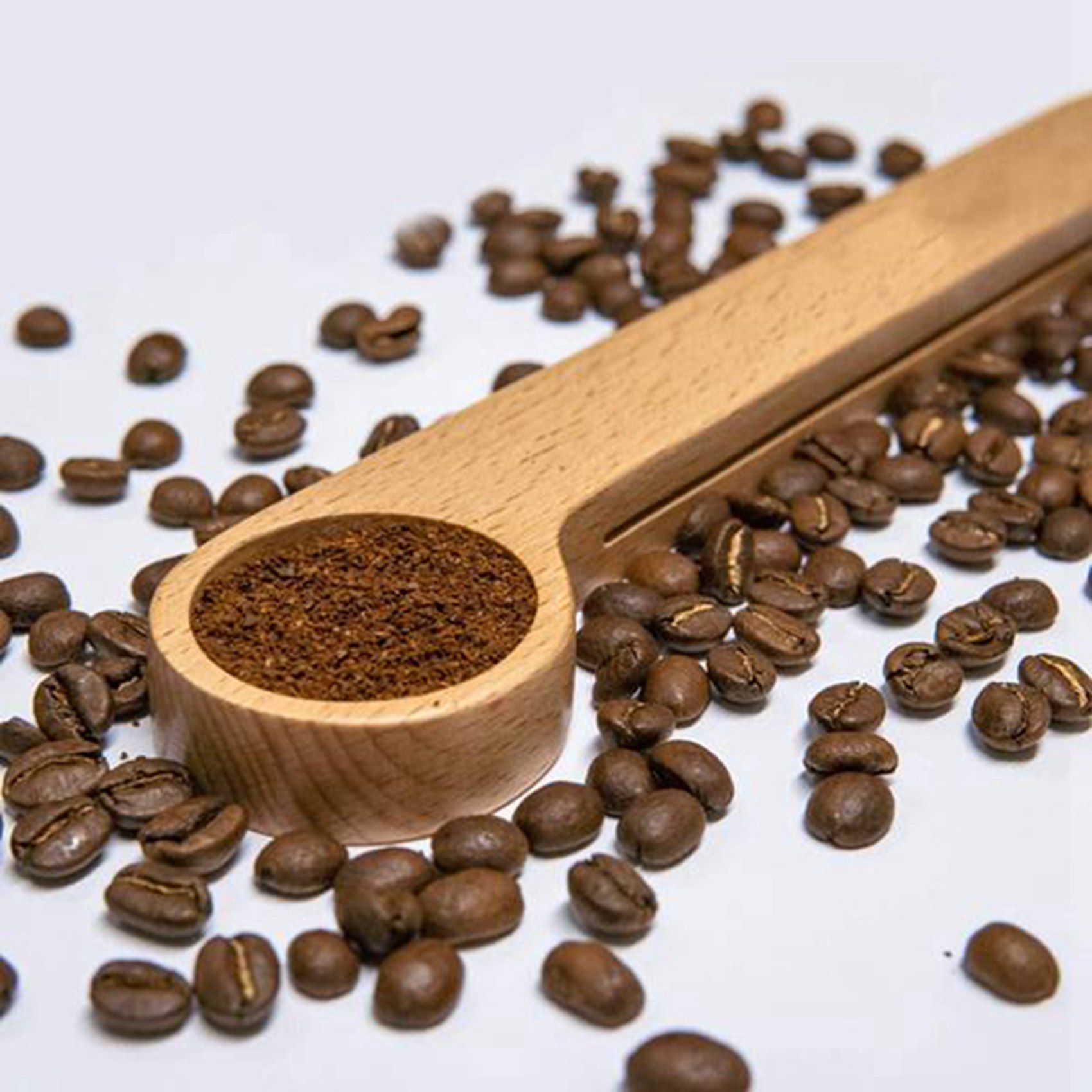 AA81-10 Pcs Wooden Coffee Scoo - огляд і ціна Coffee Tea Espresso